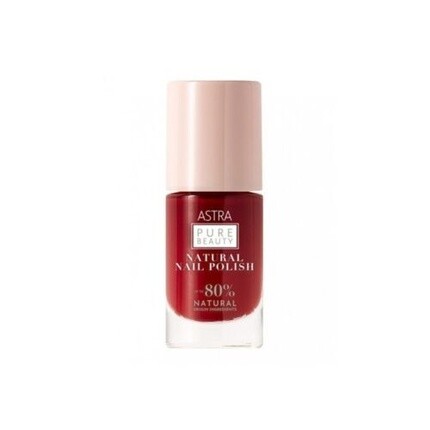 

Натуральный лак для ногтей Pure Beauty N. 0014 Красная соль, Astra