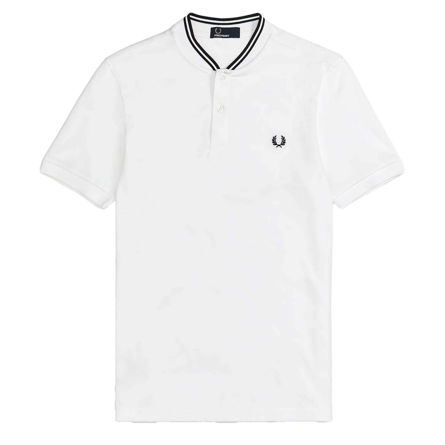 

Polo fredperry fp рубашка-поло с воротником-бомбером Fred Perry, белый