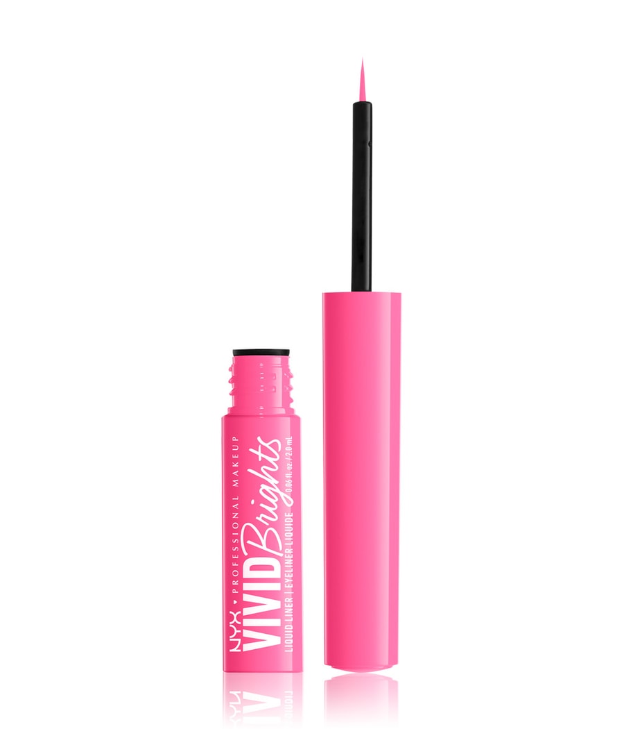 

Подводка для глаз NYX Professional Makeup Vivid Brights Liquid Liner, Nr. 1 - Don't Pink Twice, 2 ml