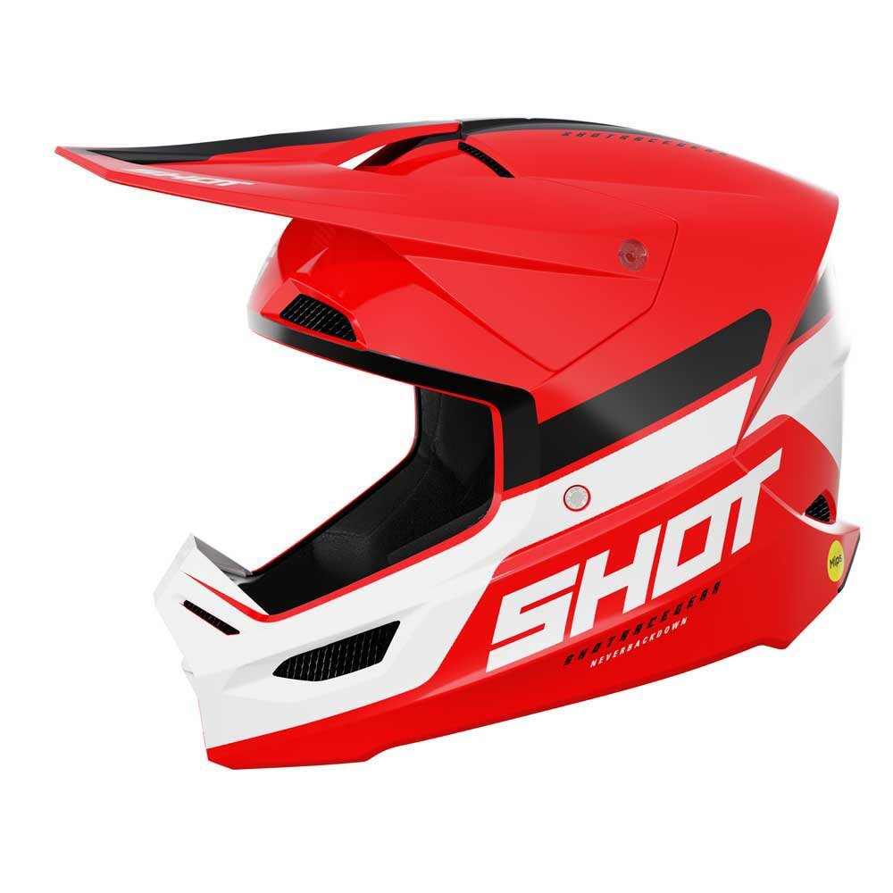 

Шлем для мотокросса Shot Race Iron, красный