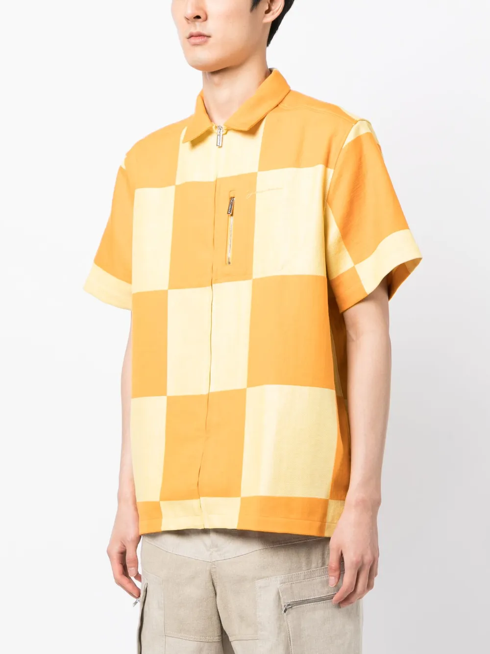 Рубашка La Chemise Banho JACQUEMUS, оранжевый — фото 3
