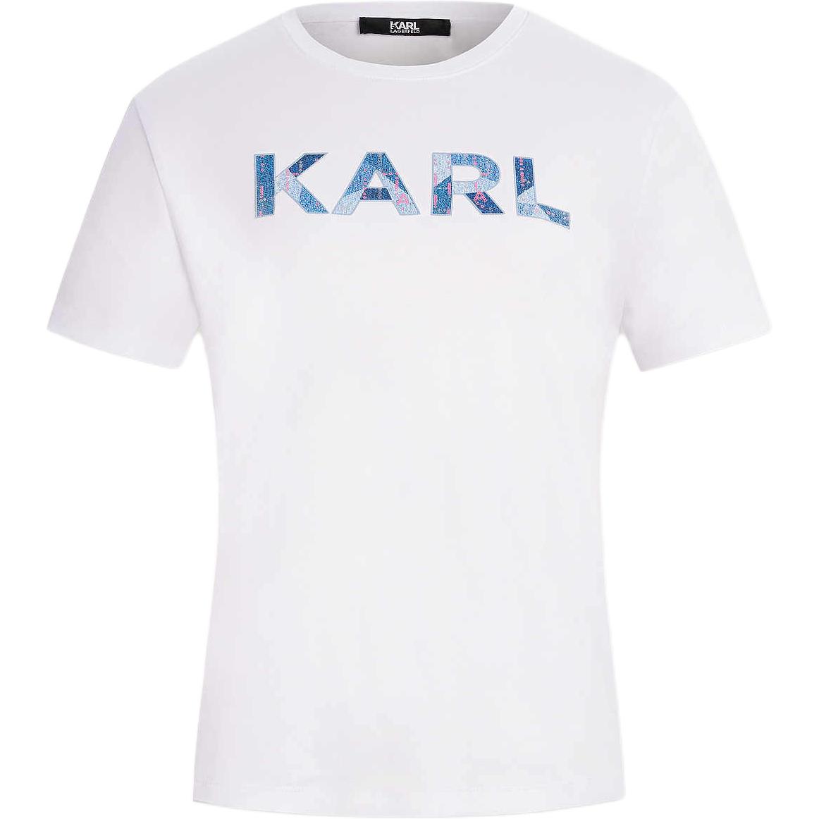 

Футболка KARL LAGERFELD Regular женская KARL LAGERFELD / Karl Lagerfeld Jeans, белый