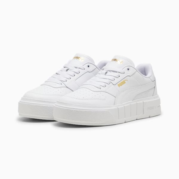 Кроссовки для больших детей Cali Court Leather Puma, белый — фото 2