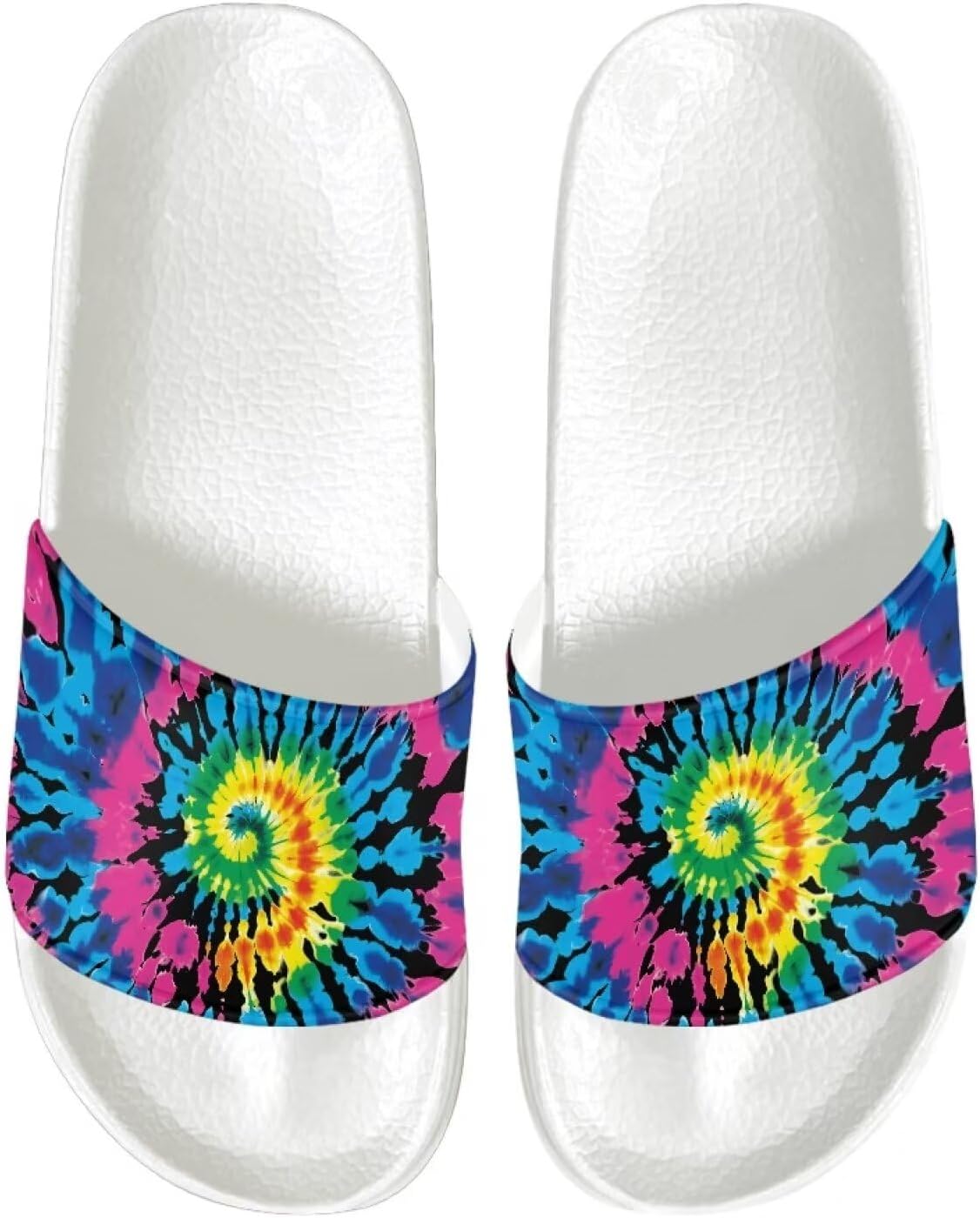 

Женские шлепанцы JUDENTIDOS, нескользящие летние тапочки для дома для девочек, шлепанцы на плоской подошве, Tie Dye