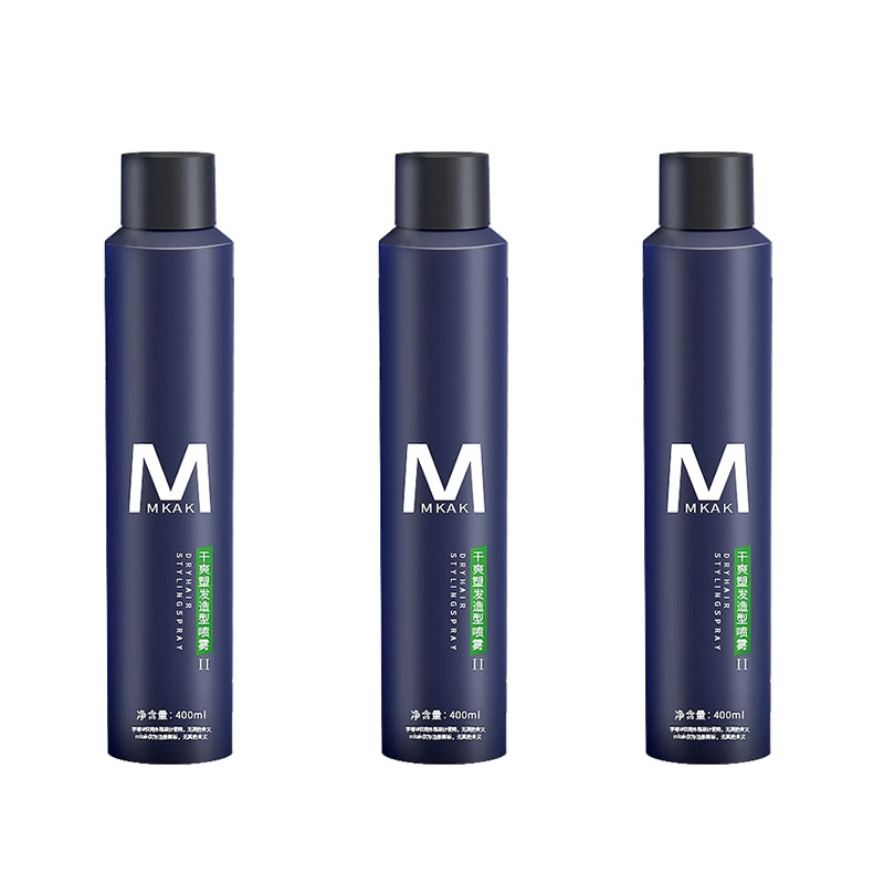 

Спрей для укладки сухой и свежей сильная быстрая сушка долговременная фиксация освежающий и объемный 400 мл MKAK