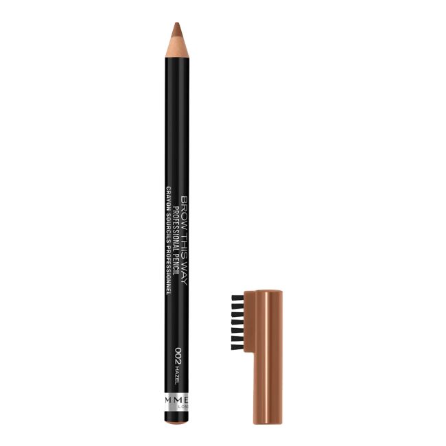 

Профессиональный карандаш для бровей Rimmel, цвет 2 hazel, 1,4 гр