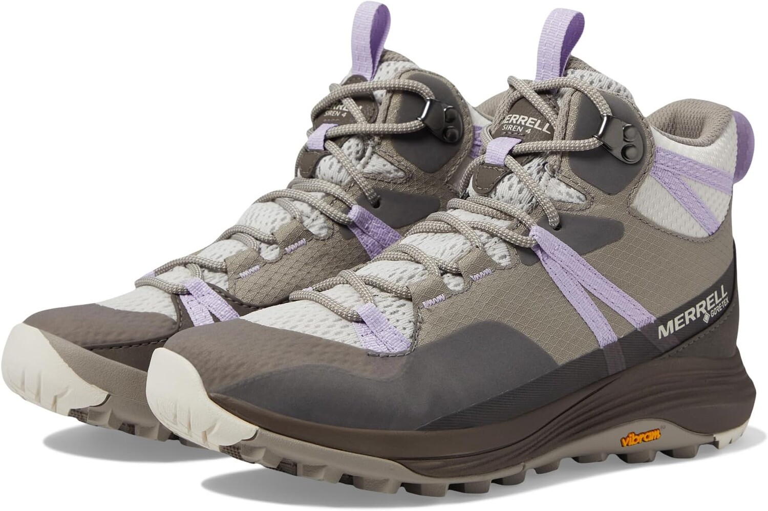 

Походная обувь Siren 4 Mid GORE-TEX Merrell, цвет Moon/Orchid