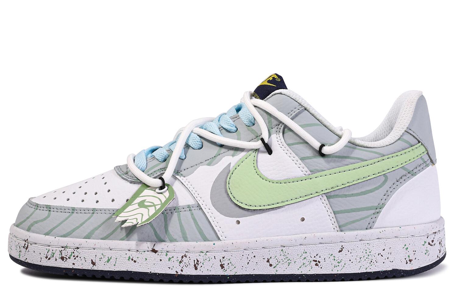 

Мужские кроссовки для скейтбординга Nike Court Vision 1, Acid Yellow