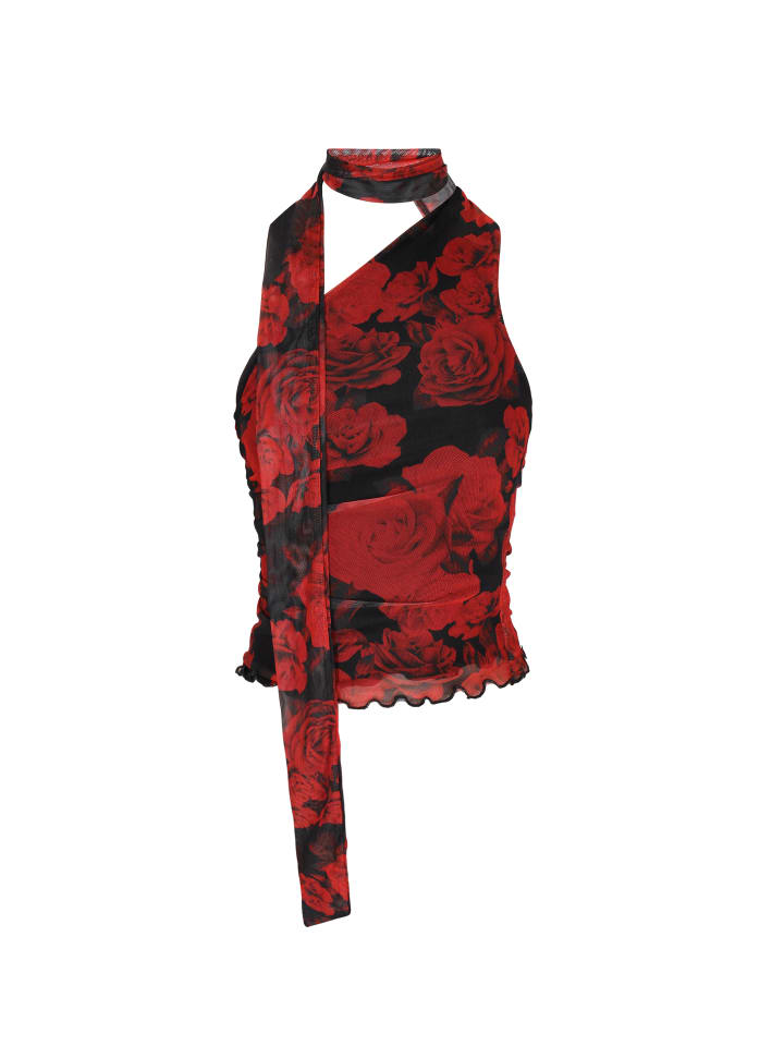 

Блузка myMo ROCKS, цвет red black
