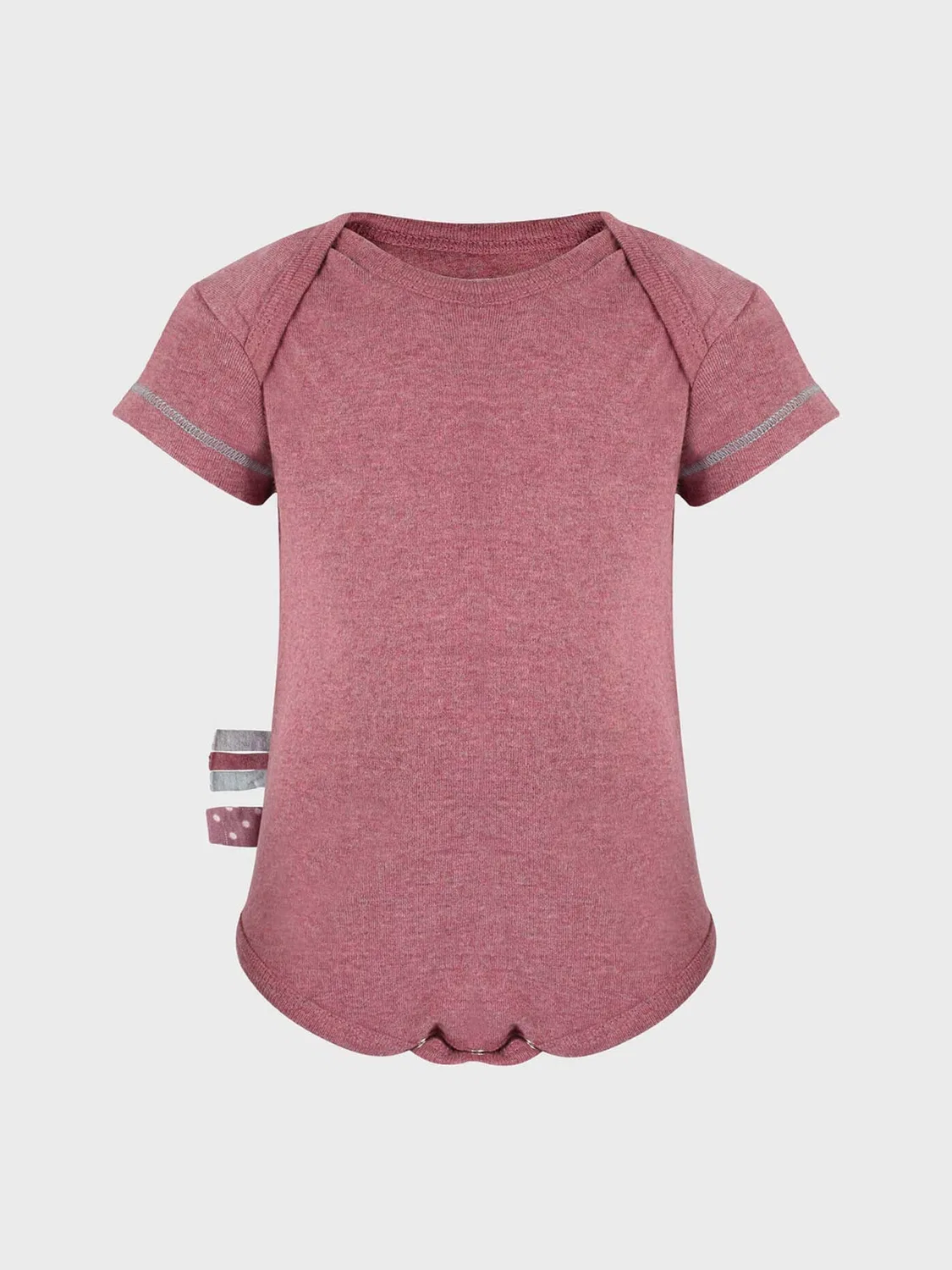 Комбинезон/боди 'OrganicEra Organic Baby S/S Bodysuit' Organicera, Bordeaux