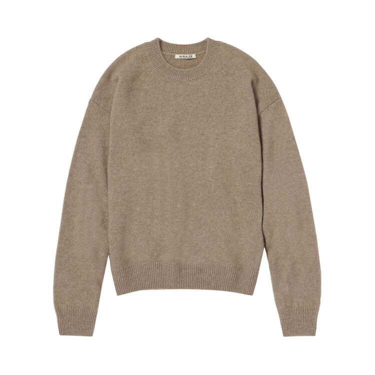 

Свитер Auralee Baby Cashmere Knit Sweater Natural Brown, коричневый