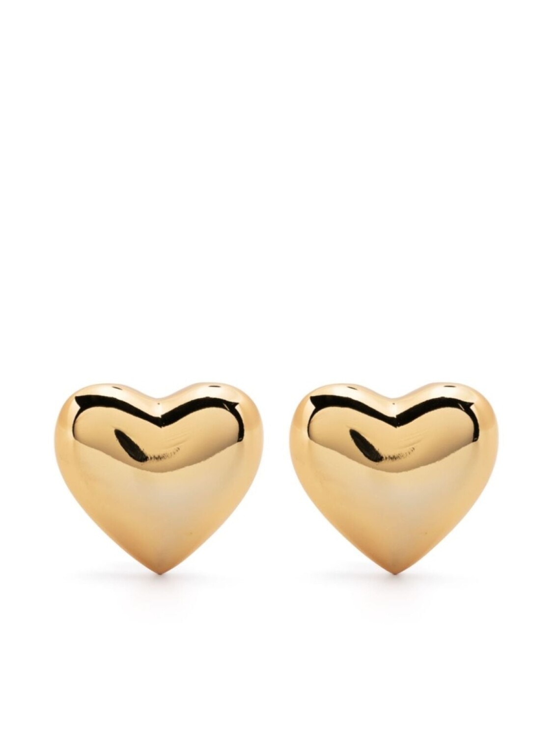 

Серьги в форме сердца Moschino, золотой