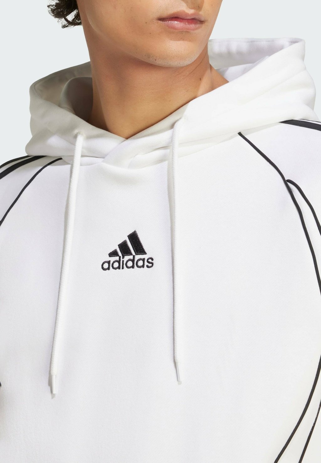 Толстовка с капюшоном TEAMGEIST - Sweatshirt Adidas Originals, белый — фото 3
