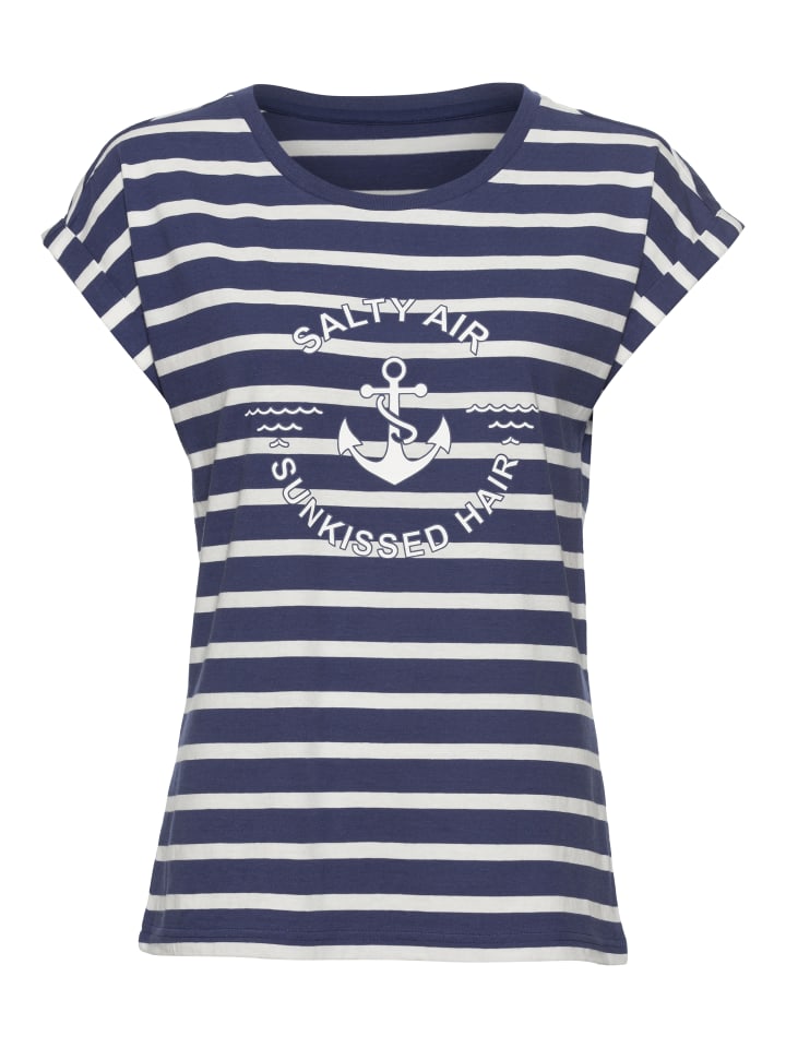 

Футболка H.I.S, темно-синий