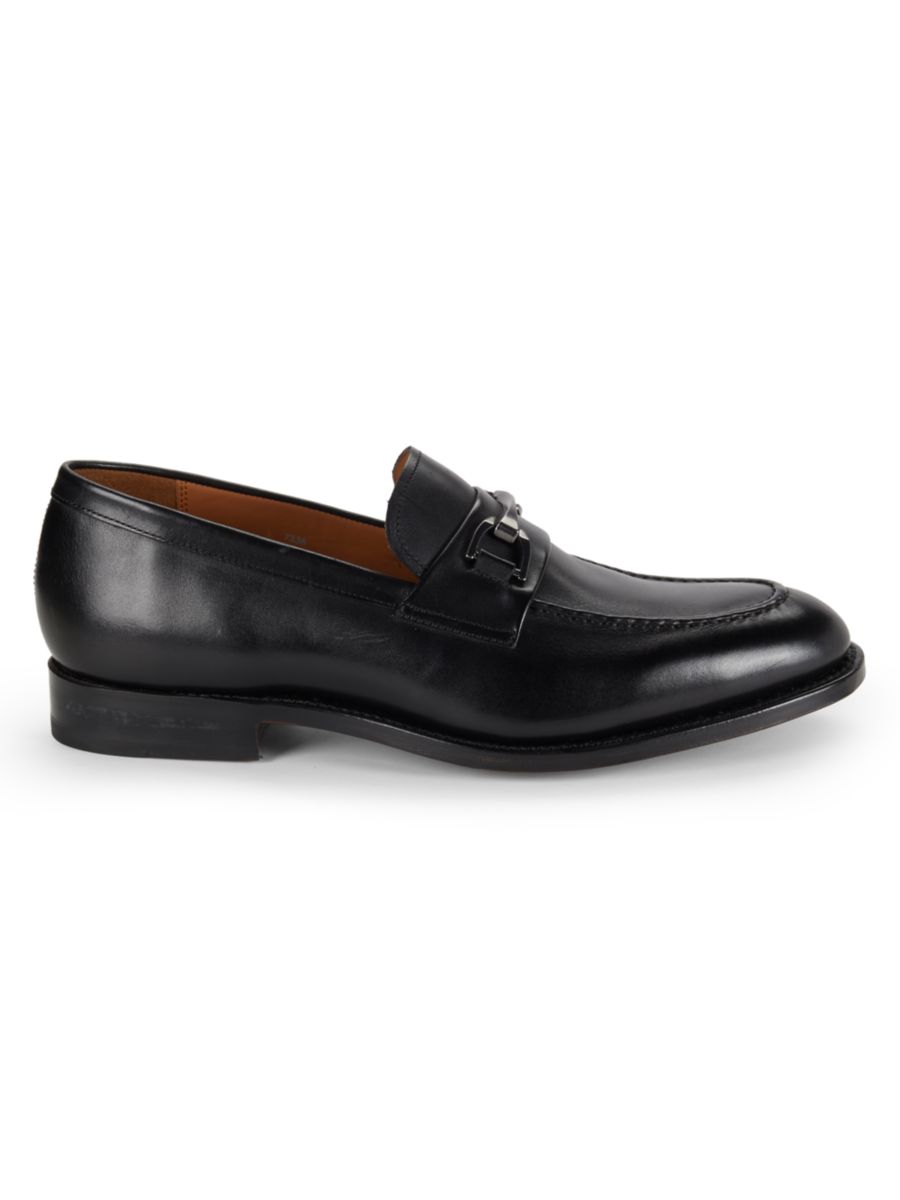 

Кожаные лоферы Sidney Bit Allen Edmonds, черный