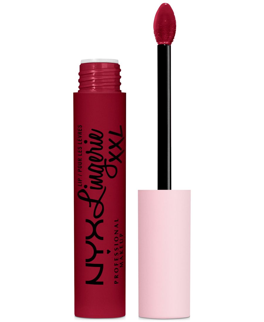 

Матовая жидкая помада NYX Professional Makeup Lip Lingerie XXL Long-Lasting, sizzlin', 4 мл