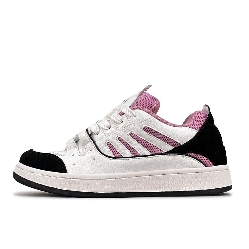 

Кроссовки LuzaoT SUPER DRAG Skateboarding Shoes Women's Low-top, черный/розовый