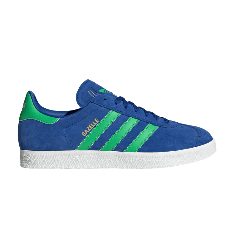 

Кроссовки adidas Gazelle 'Royal Blue Energy Green', синий