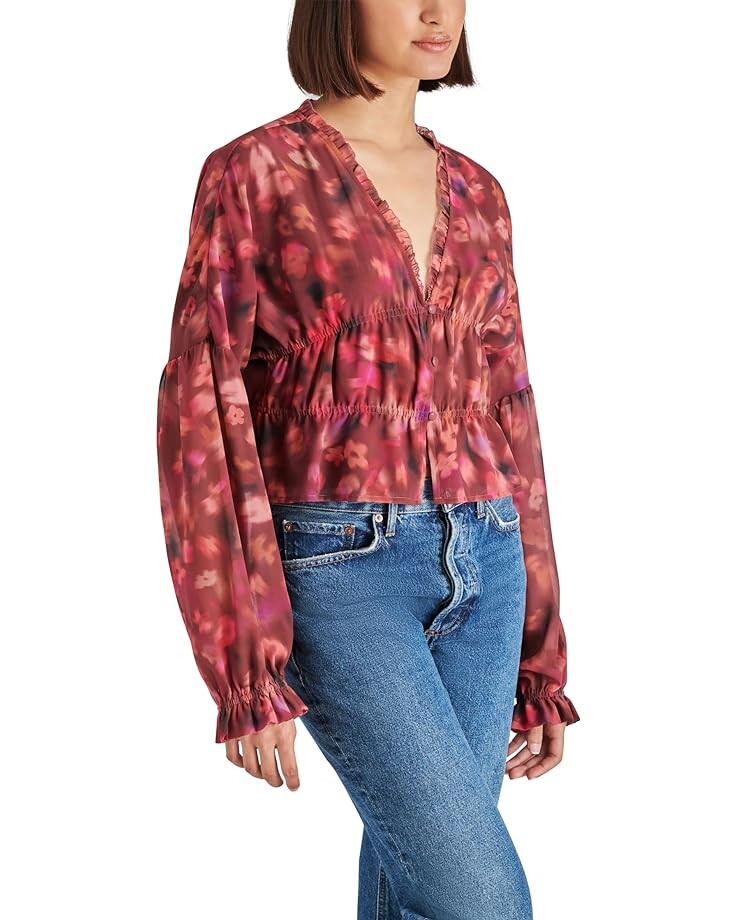 

Топ Steve Madden Hollis Top, цвет Pink Multi