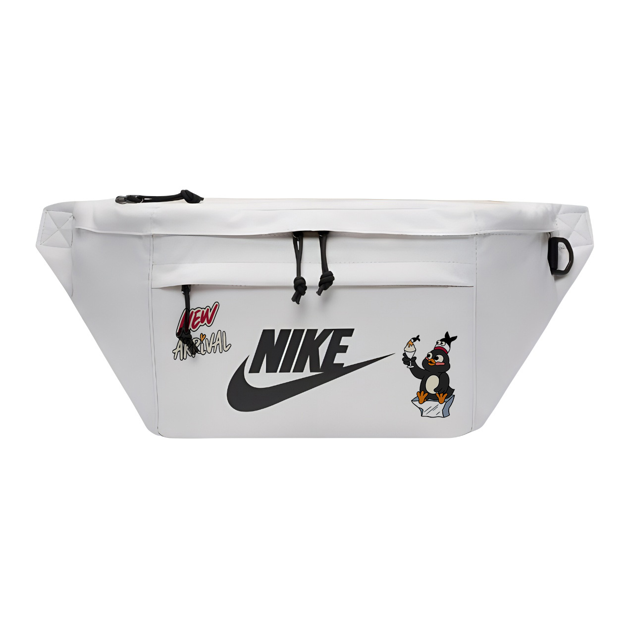 

Nike Одноплечевая набедренная сумка через плечо унисекс белая, Penguin