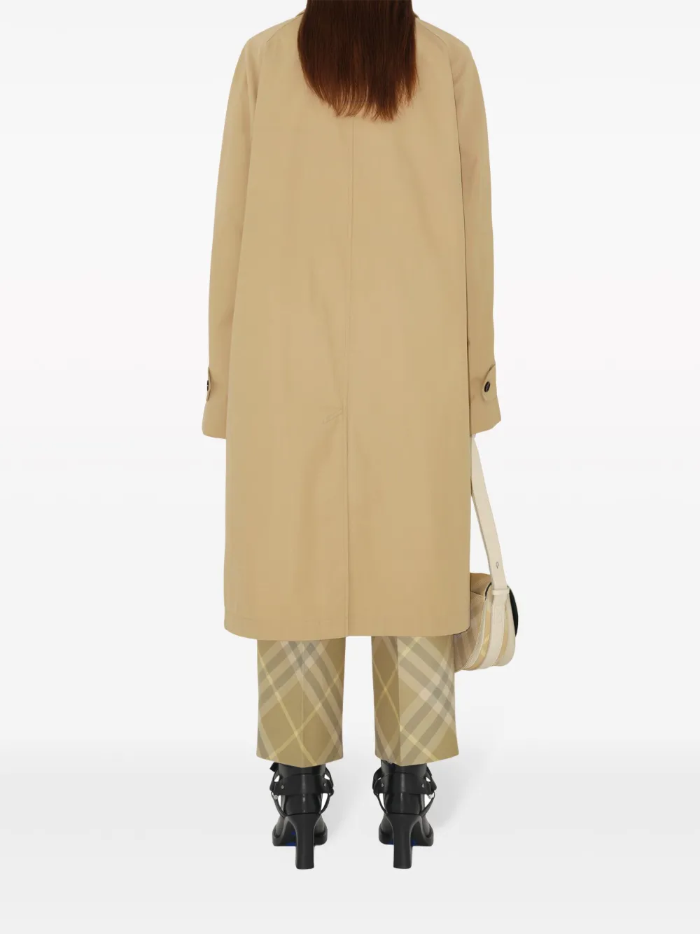 Брюки Burberry Шерстяные в клетку — фото 4
