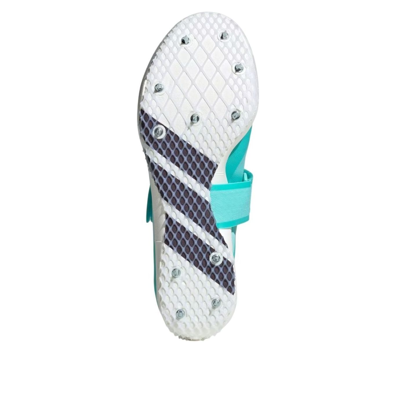 Adidas Adizero HJ Track And Field 'Flash Aqua Zero Metalic Lucid Lemon' — фото 3