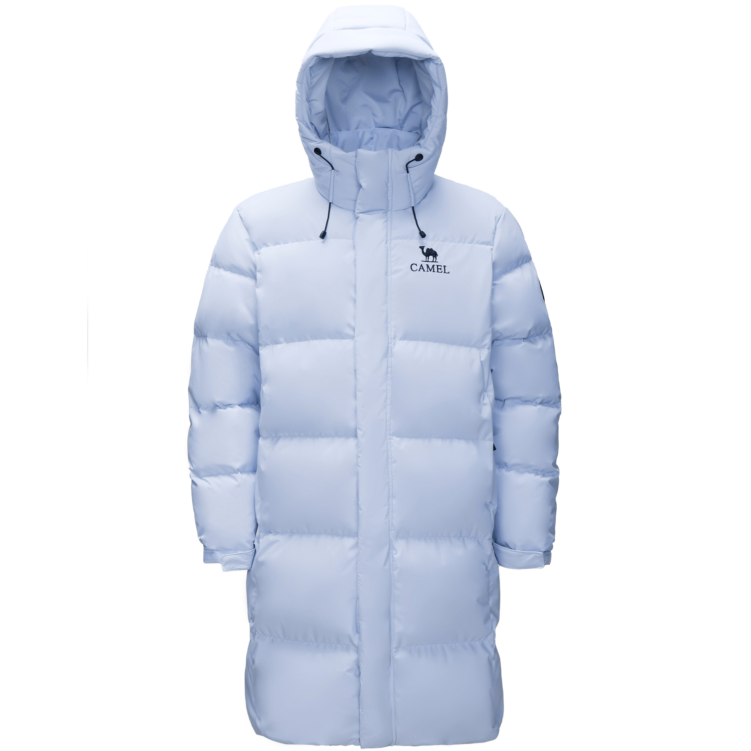 

Пуховик Unisex Hooded Thickened Others CAMEL, distant mountain синий