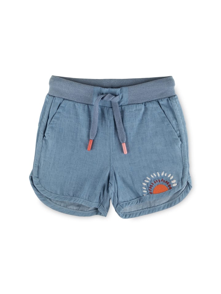 

Sigikid Шорты Savanne из шамбре светло-голубого джинсового цвета