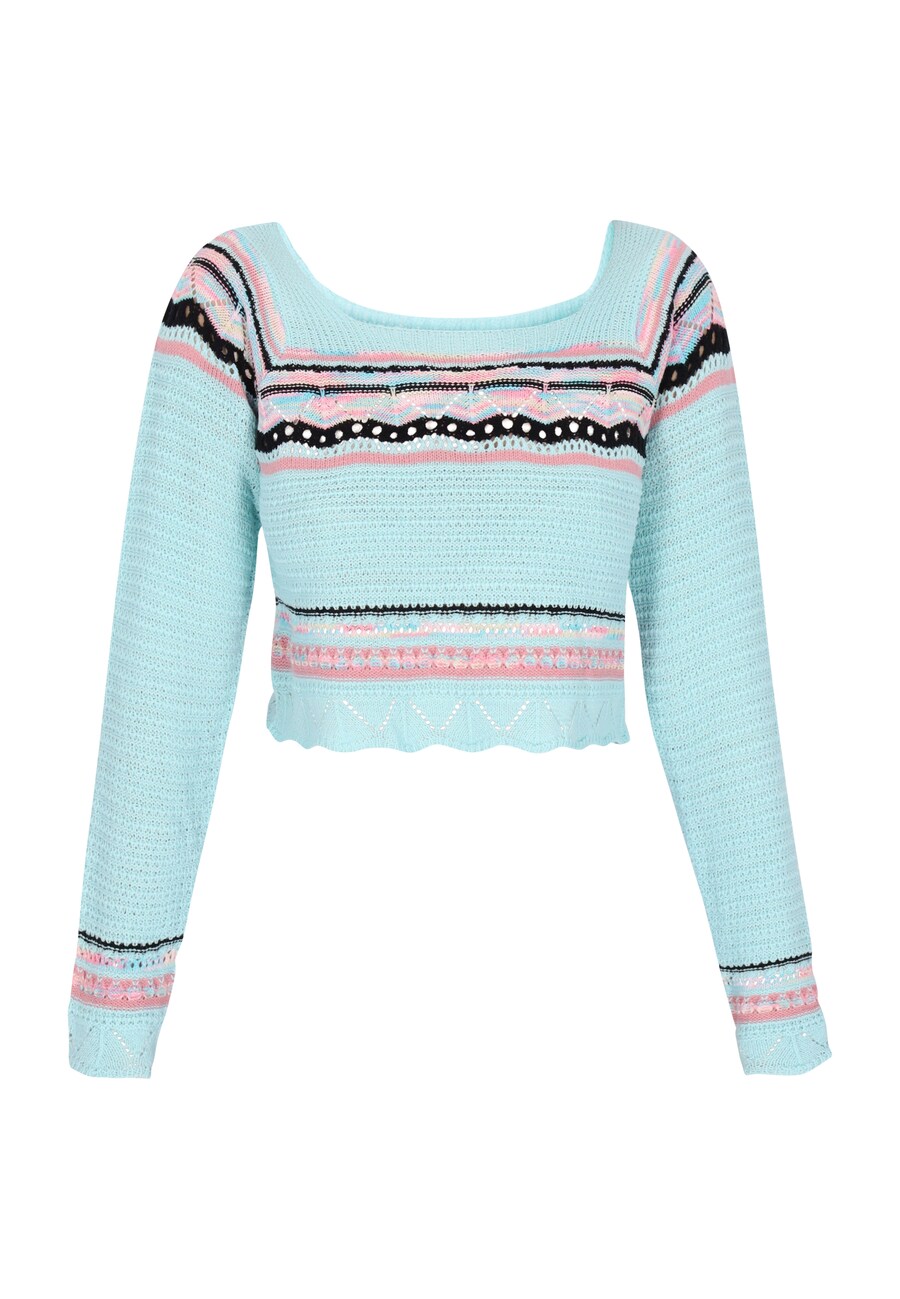 

Свитер IZIA Boho, зеленый