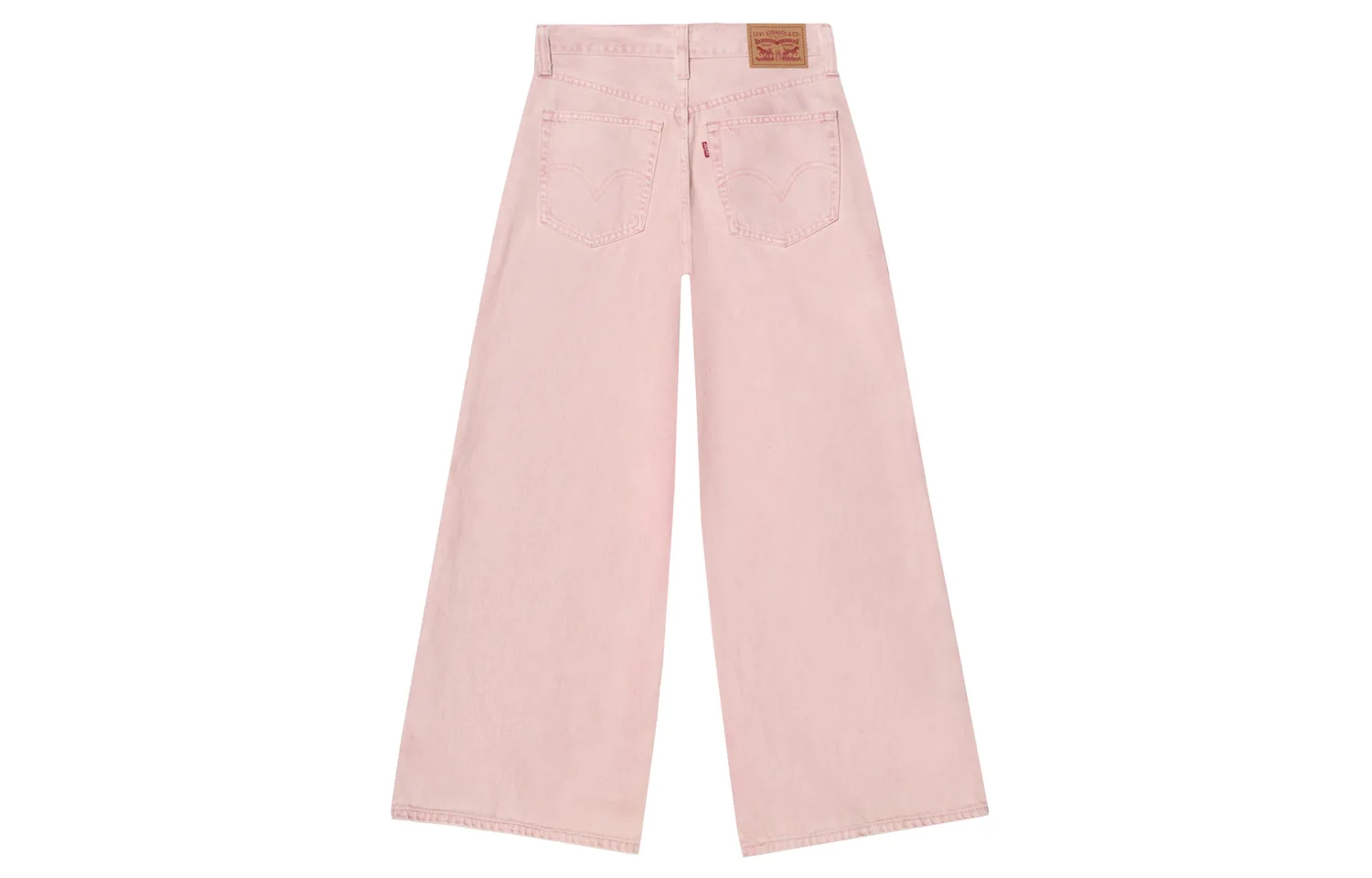 Levis Джинсы женские розовые умеренно широкие — фото 3