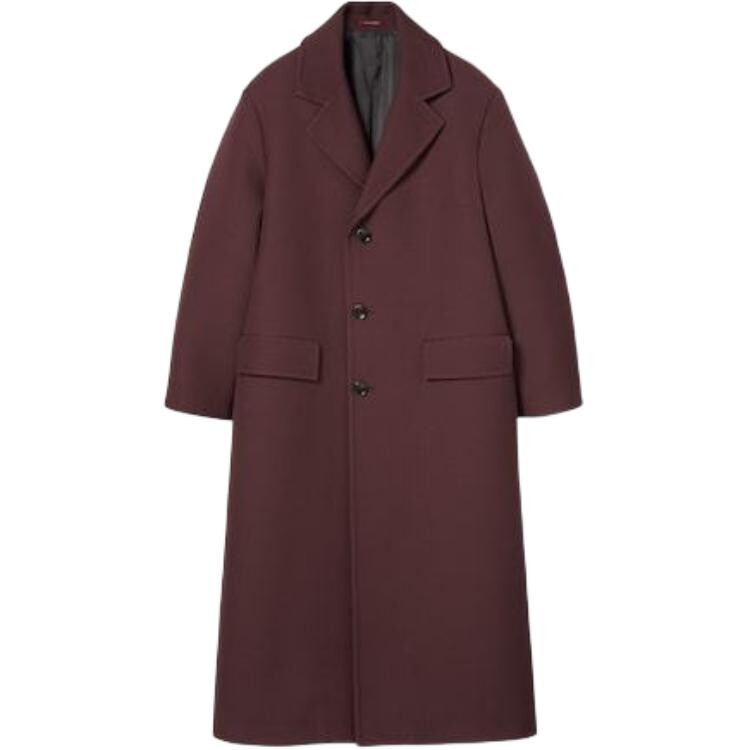 Пальто мужское Gucci, бордовое, цвет Burgundy