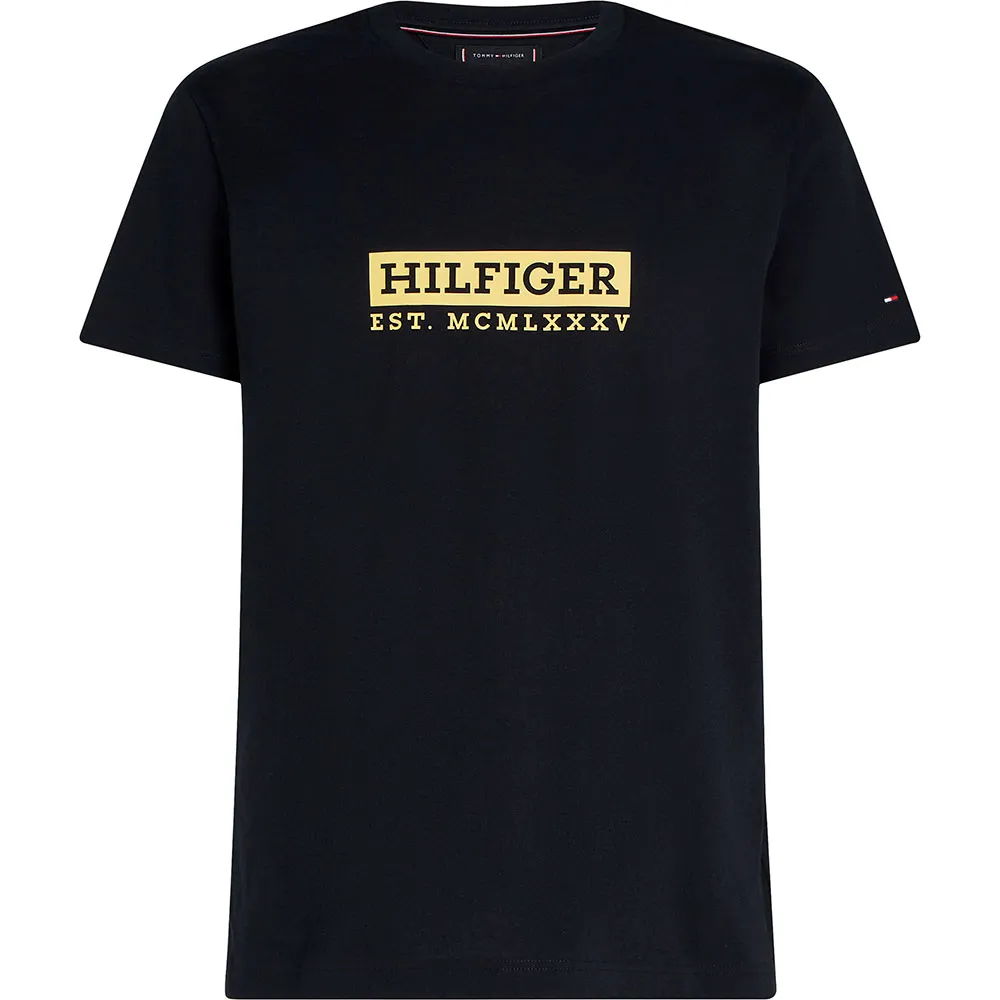 

Футболка с коротким рукавом Tommy Hilfiger Colour To Colour, черный