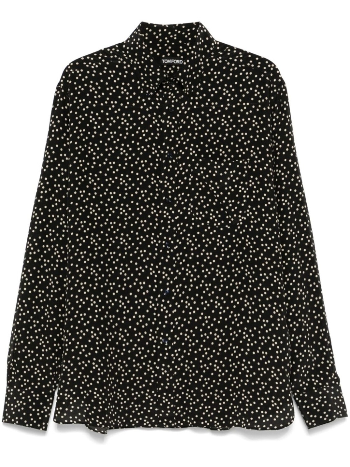 

TOM FORD рубашка в горох, черный