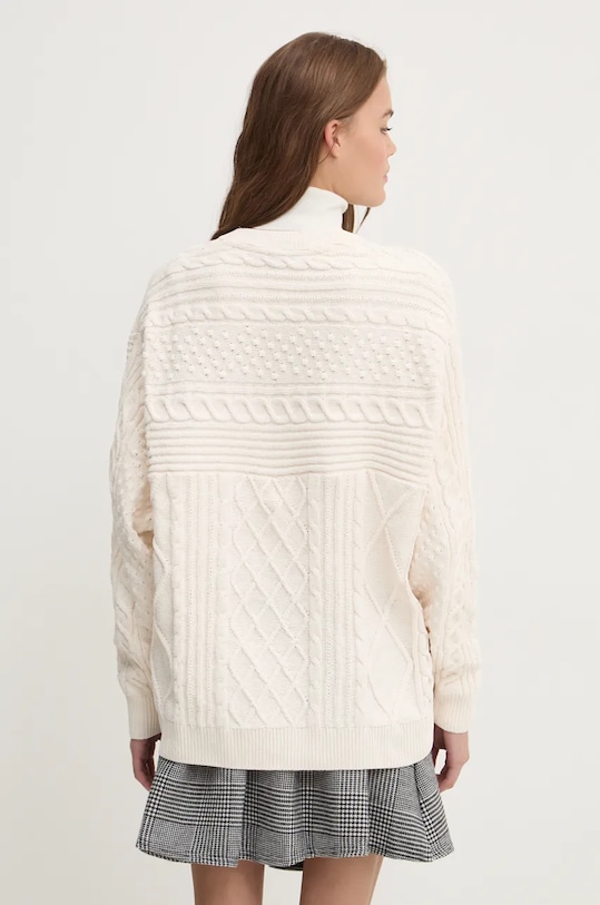 Свитер 70-х Trefoil Sweater Adidas Originals, бежевый — фото 3