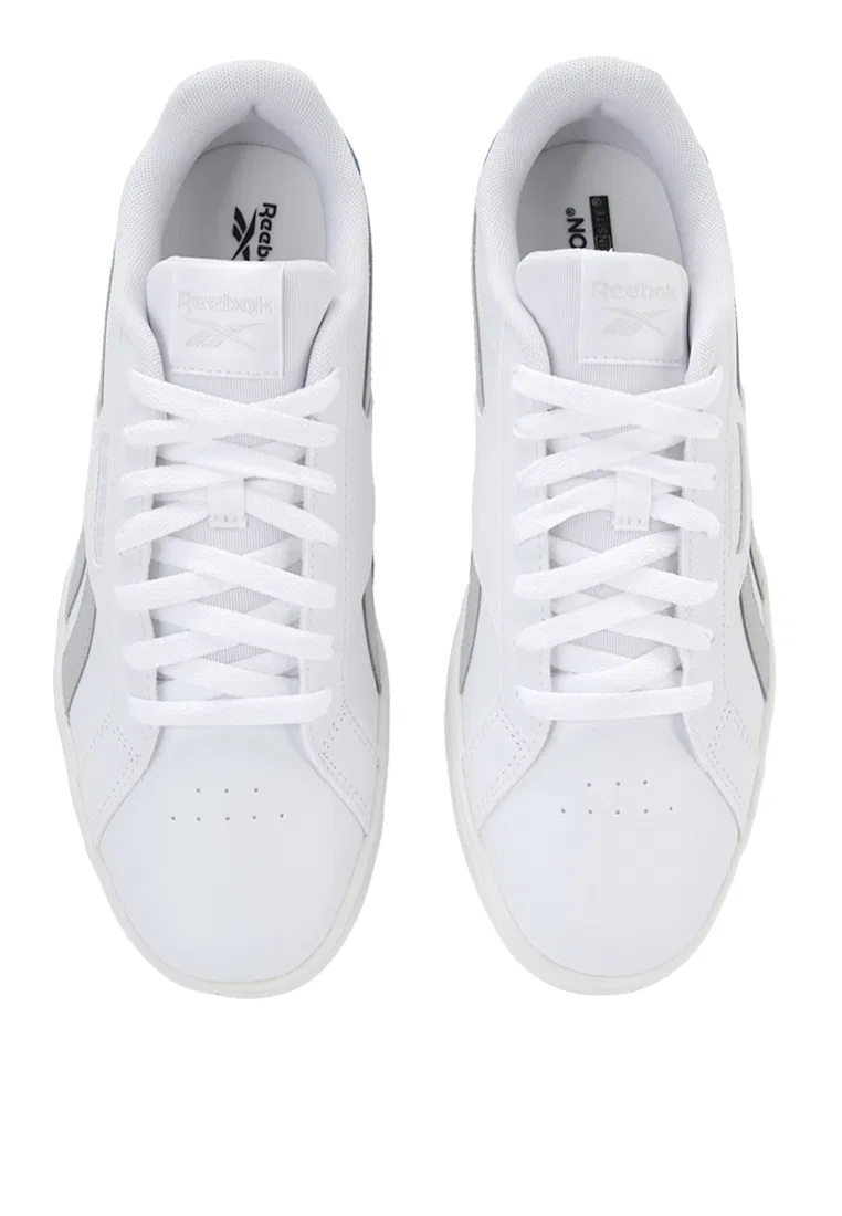Кроссовки мужские спортивные Reebok Court Retro, белый/синий/серый — фото 4