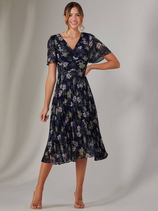 

Платье мидакси с цветочным запахом Jolie Moi, цвет Multi Floral