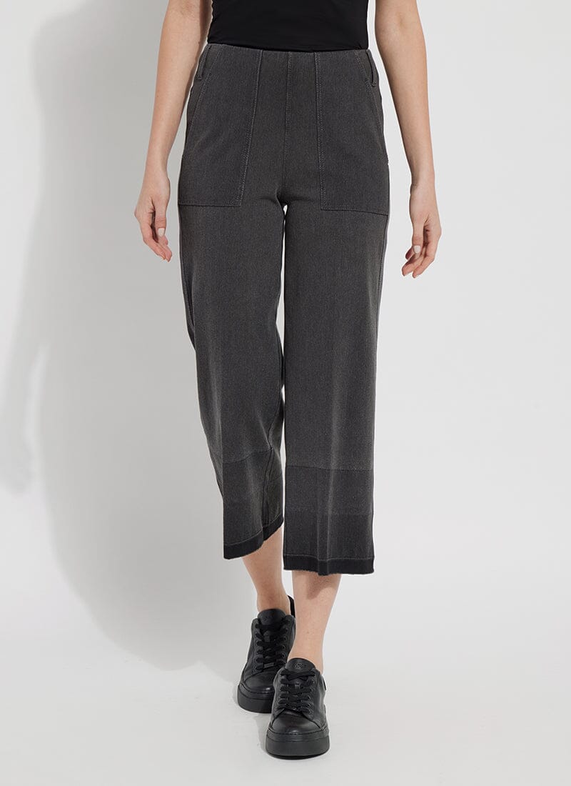 

Укороченные джинсы широкого кроя Lyssé New York, цвет gradient charcoal