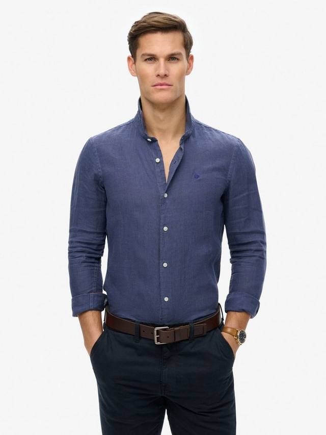 

Обычная льняная рубашка Superdry