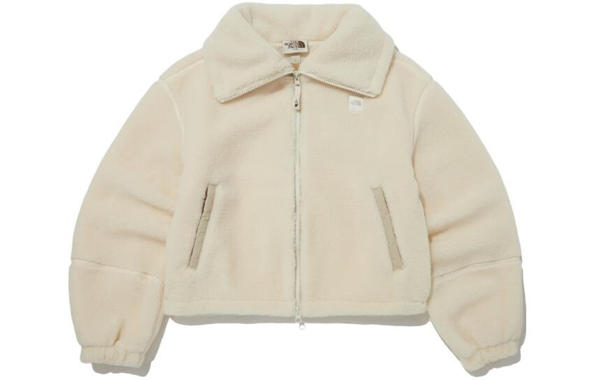 

Бархатная куртка женская бежевая The North Face