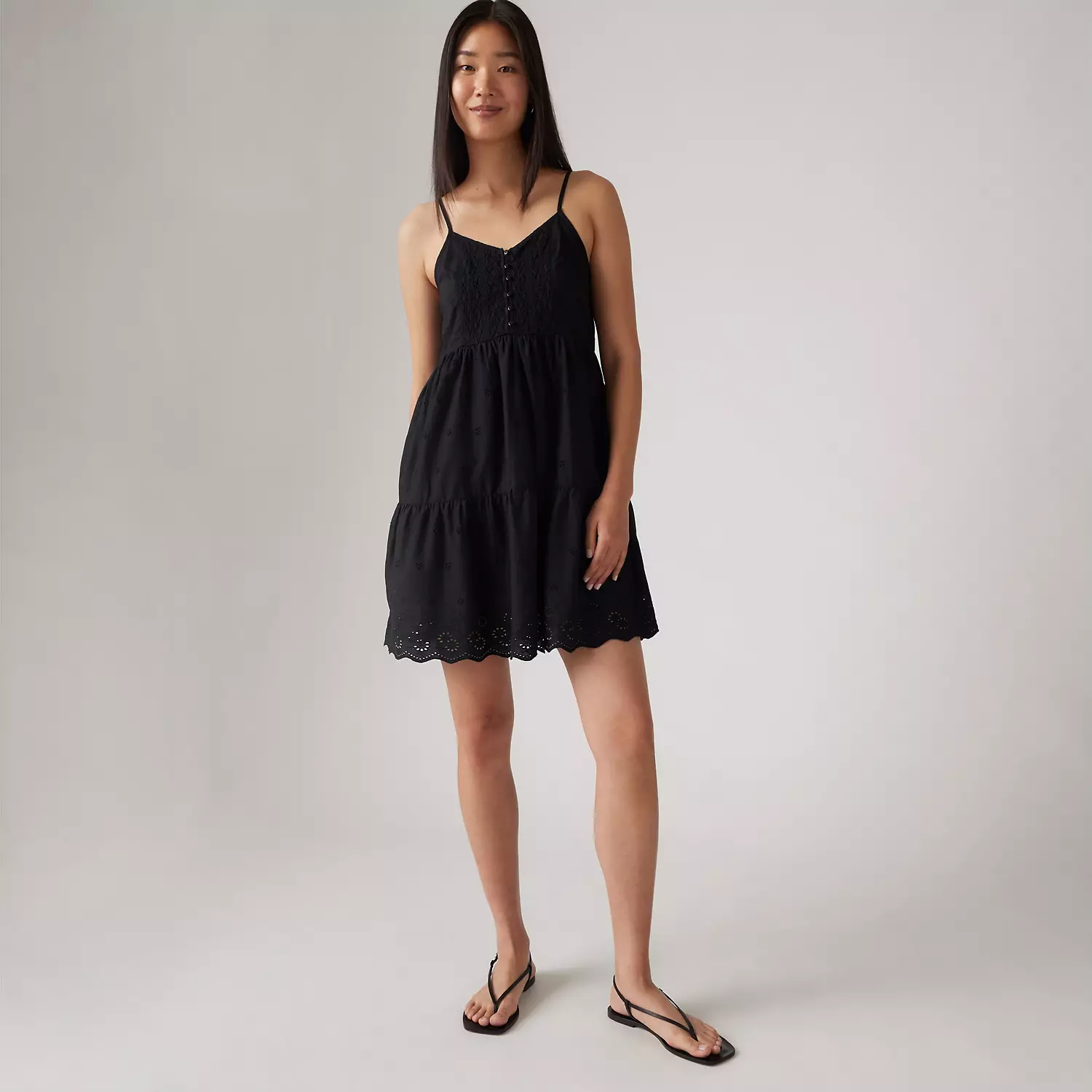 

Кора Мини Платье Levi's, цвет Anthracite Night - Black
