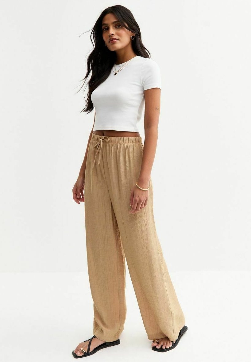 

Брюки CAMEL WIDE LEG New Look, коричневый