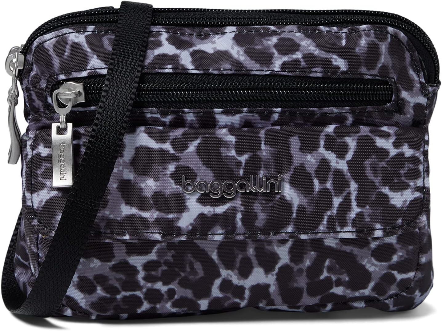 

Сумка Baggallini Modern Everywhere Mini, цвет Grey Wild Cheetah