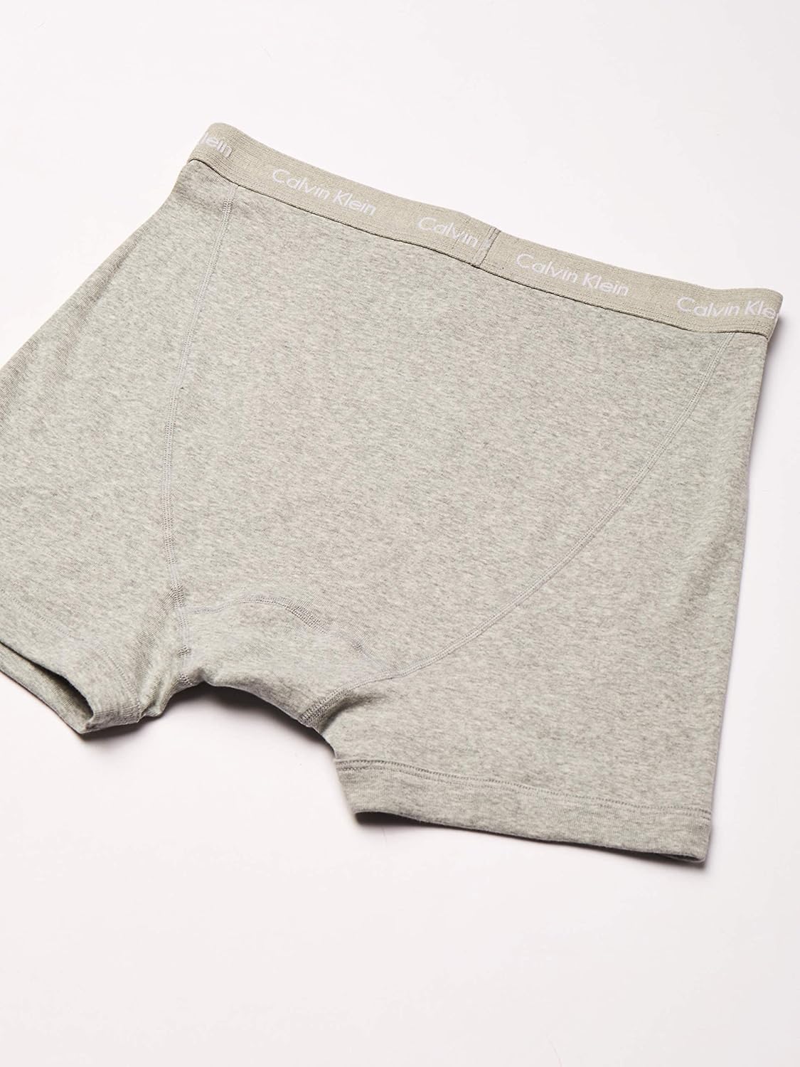 Комплект из 7 мужских боксеров Calvin Klein Cotton Classics, 3 Black, 2 Grey Heather, 2 White — фото 2