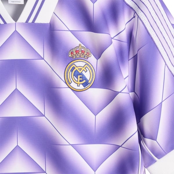Футболка "Реал Мадрид" для активного образа жизни Adidas, фиолетовый rush & белый — фото 2