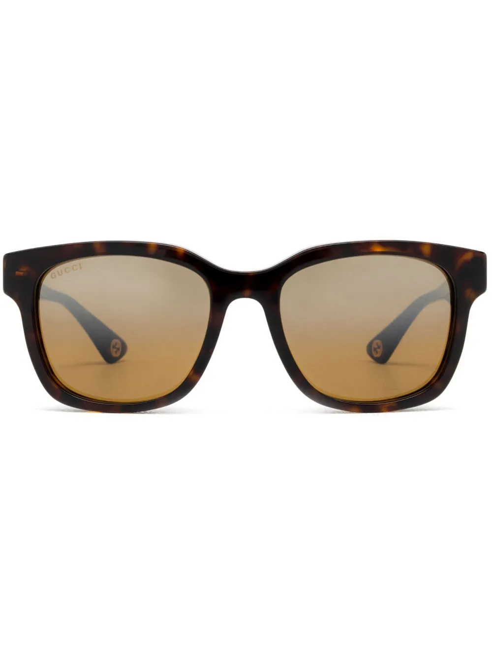 

Солнцезащитные очки с логотипом Gucci Eyewear, коричневый