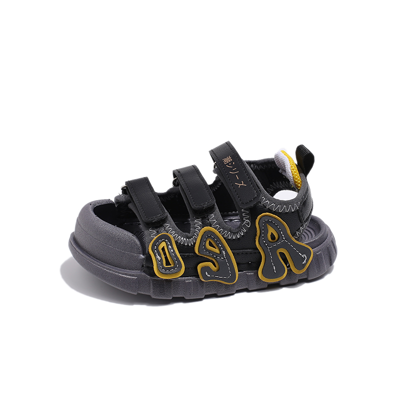 

Детские сандалии с низким верхом, устойчивые к ударам и истиранию TONYBEAR, серый