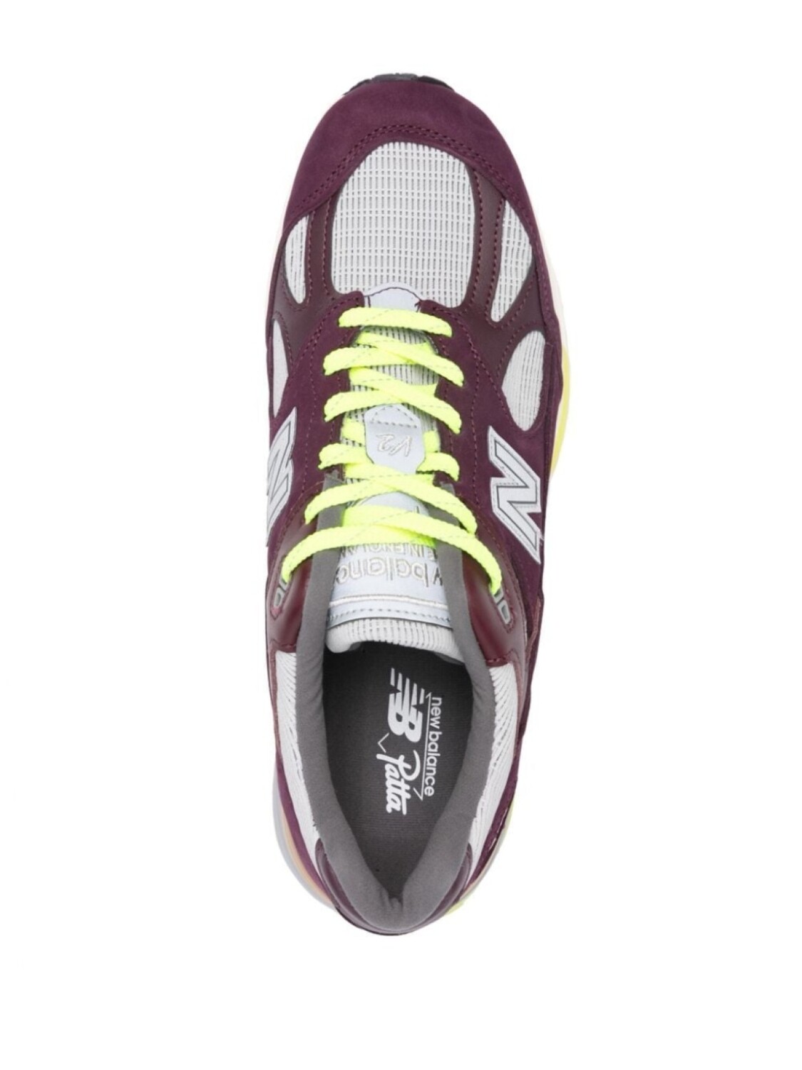 New Balance кроссовки 991v2 из коллаборации с Patta, красный — фото 4