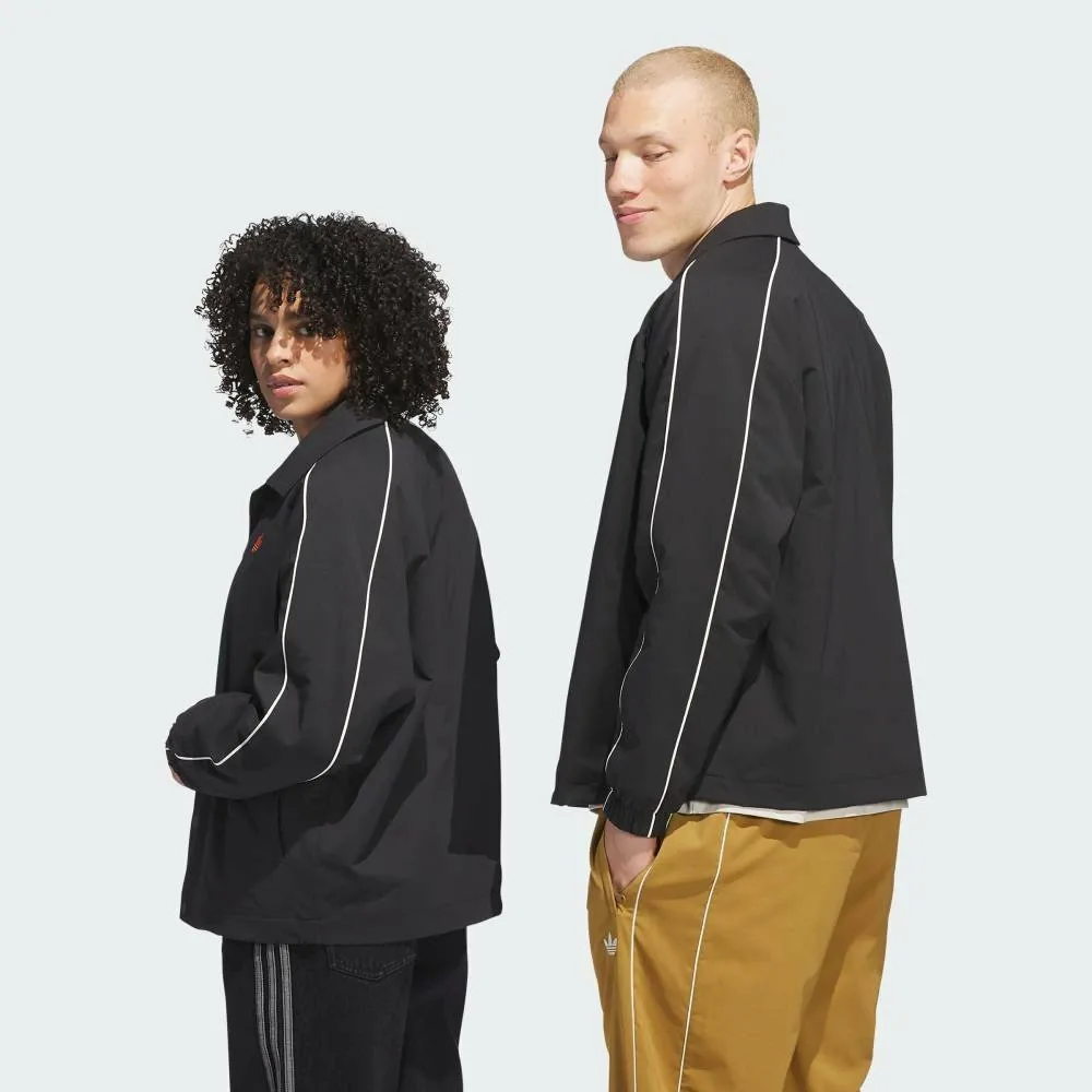 Куртка Originals Coach Jacket Adidas, black — фото 2