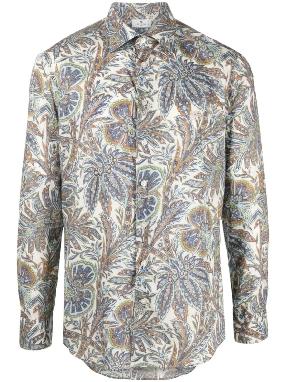 

ETRO рубашка с принтом, белый