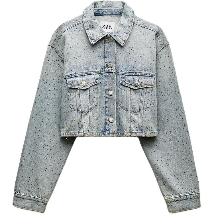 

Джинсовая куртка Trf женская синий Zara